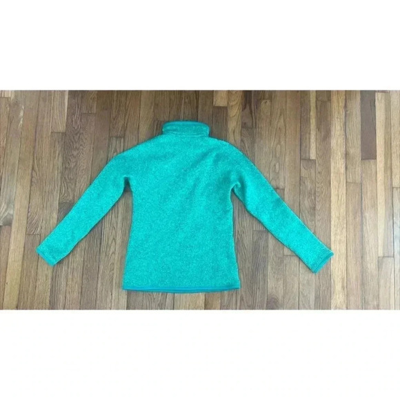 Patagonia Better Sweater Pullover 1/4 Zip Fleece Green Womens Size XS - Picture 7 of 8